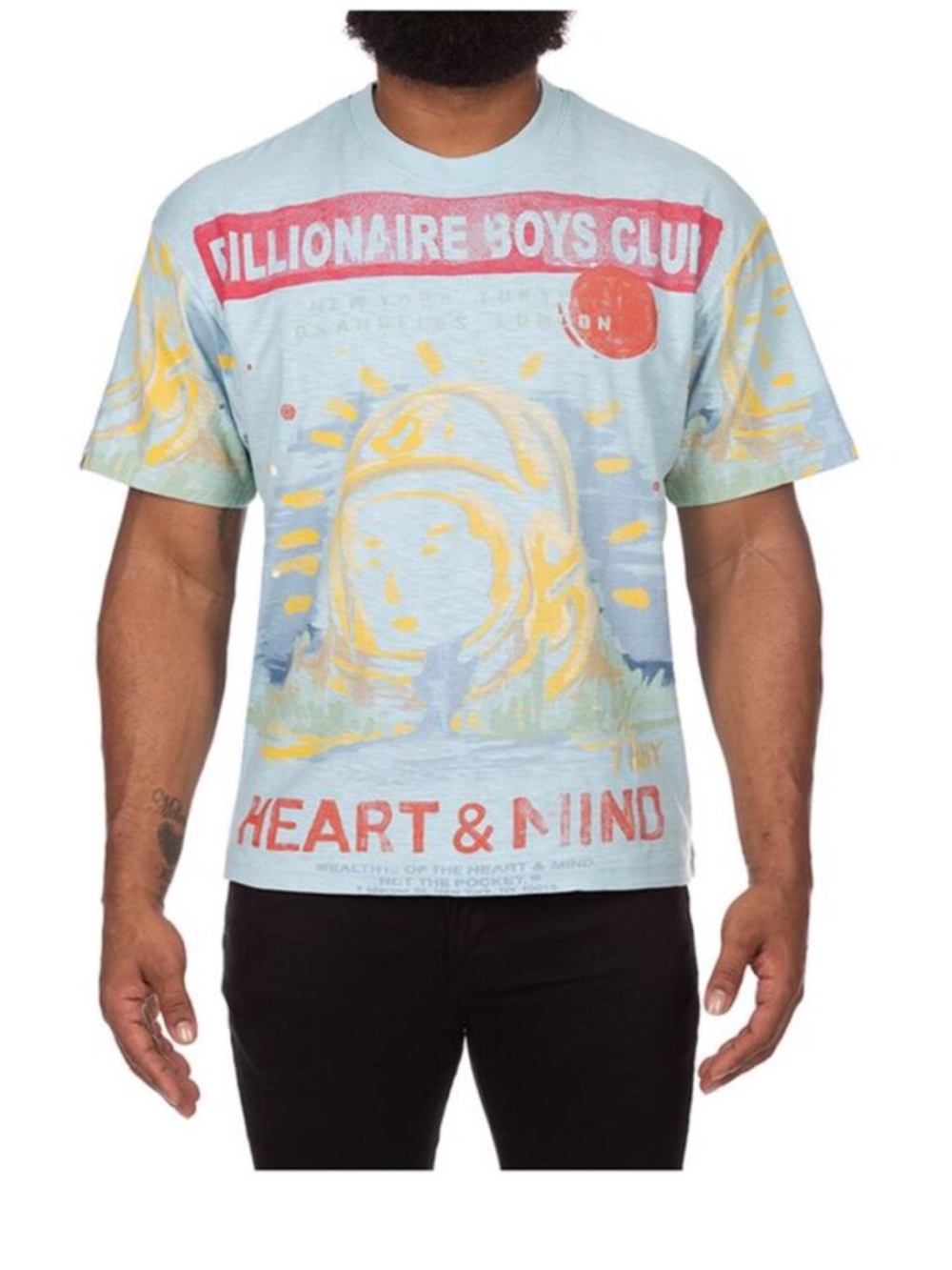 NWT Billionaire Boys Club Wonder T-Shirt 'Crystal Blue' - Picture 2 of 6